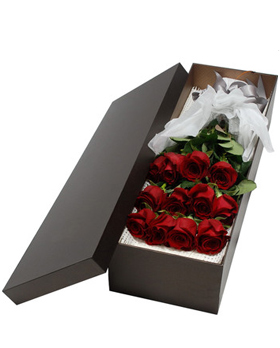 19 Red Roses Box