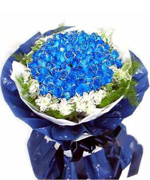 99 Blue Roses